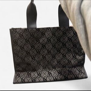 Black Victoria secret Tote Bag